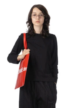 Cotton Jersey LS T-Shirt - Black