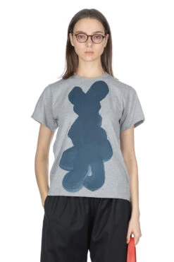 DAICHIRO SHINJO T-Shirt (Shodo) - Top Grey X Indigo