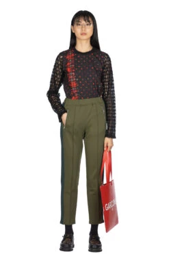 Nylon Poly Double Face Bottom - Khaki X Green