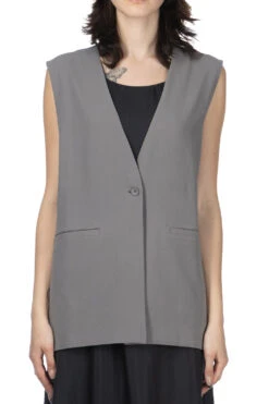 Front Page -VogueWard Store Evam Eva Cotton Vest Grey E241T075 80 noe 2002
