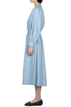 8oz Denim GYPSY Dress -VogueWard Store Kapital 8oz Denim GYPSY Dress K2304OP110 noe 22