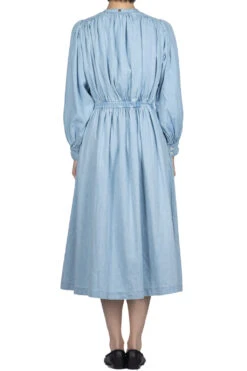 8oz Denim GYPSY Dress -VogueWard Store Kapital 8oz Denim GYPSY Dress K2304OP110 noe 23