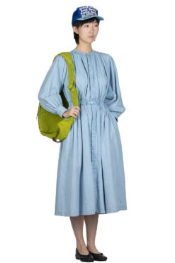 8oz Denim GYPSY Dress -VogueWard Store Kapital 8oz Denim GYPSY Dress K2304OP110 noe 26