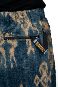 Java Kasuri Fleece Kettle Pants - Navy -VogueWard Store Kapital Java Kasuri Fleece Kettle Pants Navy K2110LP100 05