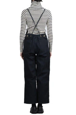 Light Canvas WELDER Overall - Black -VogueWard Store Kapital Light Canvas WELDER Overall Black EK 237 BLK noe 04