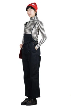 Light Canvas WELDER Overall - Black -VogueWard Store Kapital Light Canvas WELDER Overall Black EK 237 BLK noe 06