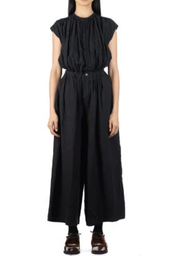 Front Page -VogueWard Store Kapital Linen Sleeveless GYPSY All In One Black K2305OP200 noe 02