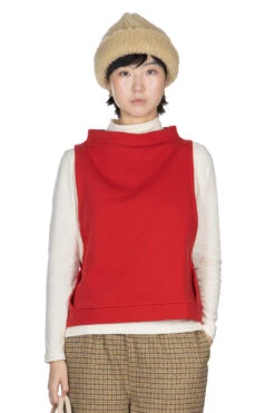 Bottle Neck Vest - Red