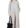ALPHADRY Shirt Dress - Pale Gray -VogueWard Store Nanamica ALPHADRY Shirt Dress Pale Gray SUFF355U PH 01