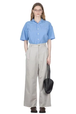 ALPHADRY Wide Pants - Pale Gray