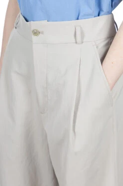 ALPHADRY Wide Pants - Pale Gray -VogueWard Store Nanamica ALPHADRY Wide Pants Pale Gray SUCF363U PH 05