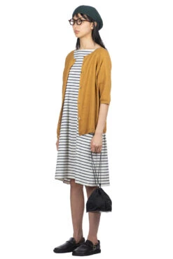Linen 2 Way Pullover - Yellow -VogueWard Store Nofl Linen 2 Way Pullover Yellow 644002700 08