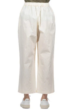 Triple Washed Wide Pants - Ivory -VogueWard Store Nofl Triple Washed Wide Pants Ivory 622204480 04