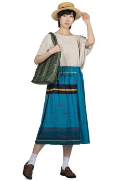 Powqan Skirt -VogueWard Store Tamaki Niime Powqan Skirt 110245 18