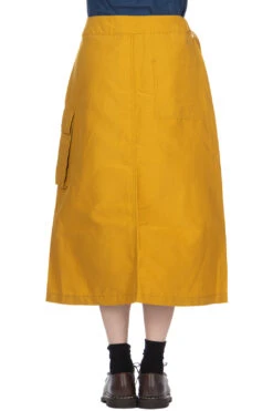 Gulka Skirt - Mustard 11 Gulka Skirt - Mustard -VogueWard Store Tigre Brocante Gulka Skirt Mustard SK89NK140 04