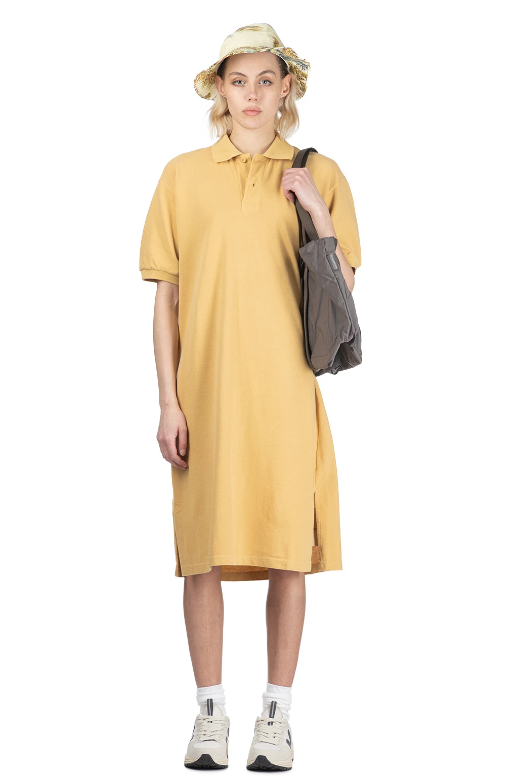Front Page -VogueWard Store tss Big Polo Shirt Dress Beige FT50XC10 01 w